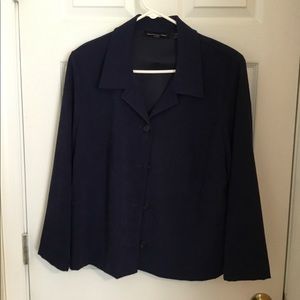 Royal Blue Briggs New York Blazer 1X